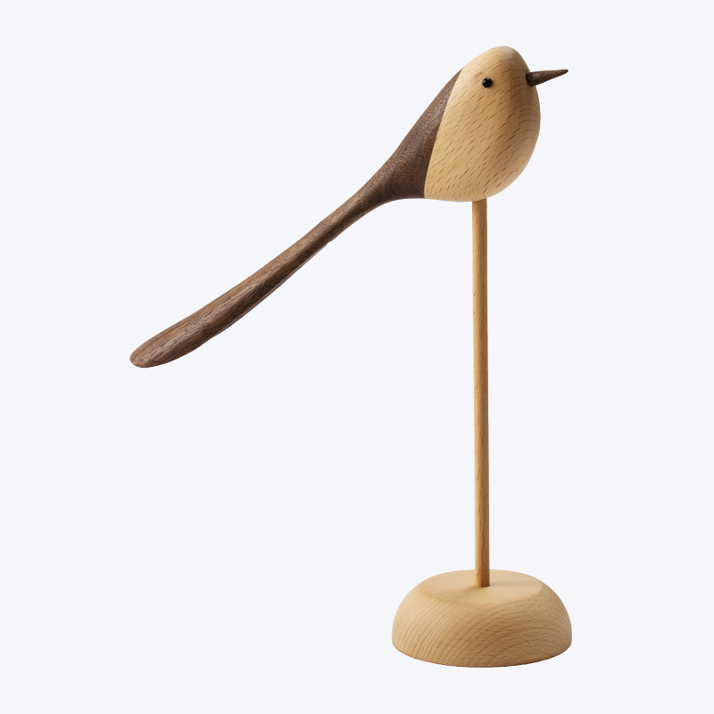 Dizajnérske objekty Woody Shoehorn Bird　type01